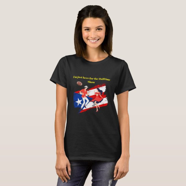 T-shirt Chemise de la mi-temps de football (Devant entier)