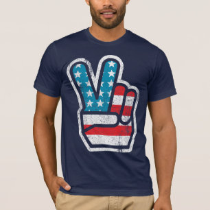 T-shirt Chemise de la paix pour l'Amérique