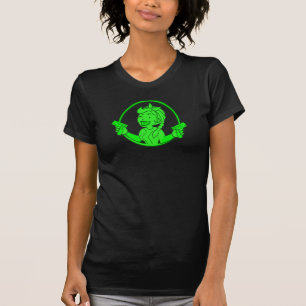 T-shirt Chemise de la parodie de la femme des retombées