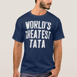 T-shirt Chemise de la plus grande Fête des pères de Tata d