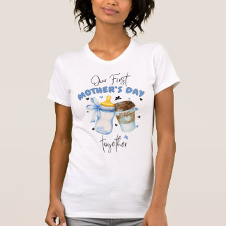 T-shirt Chemise de la première Fête des Mères 2025 /Couleu