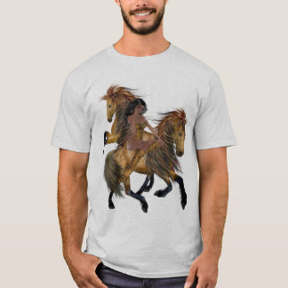 T-shirt Chemise de la princesse et des étalons amérindiens