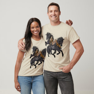 T-shirt Chemise de la princesse et des étalons amérindiens