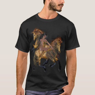 T-shirt Chemise de la princesse et des étalons amérindiens