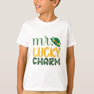 T-shirt Chemise de la Saint-Patrick "M. Charme Chanceux"