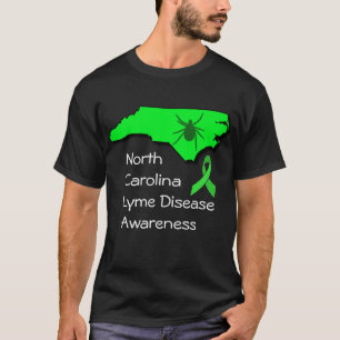 T-shirt Chemise de la sensibilisation à la maladie de Lyme
