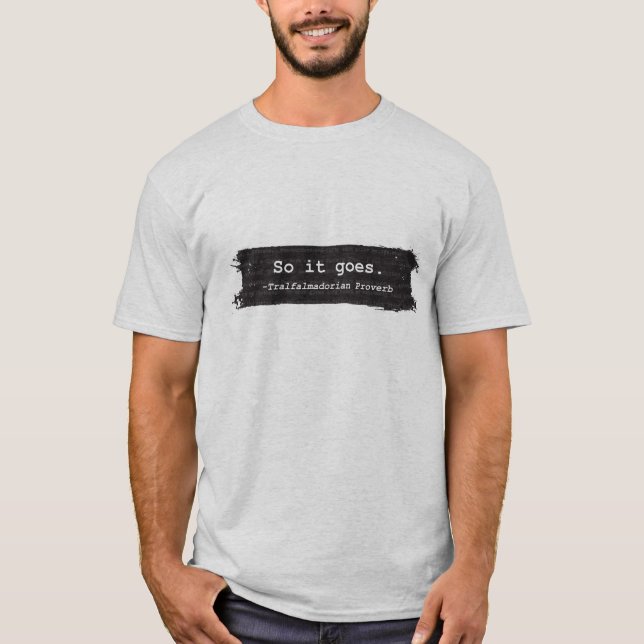 T-shirt Chemise de l'abattoir cinq de Kurt Vonnegut (Devant)