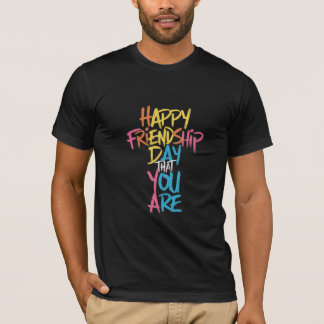 T-shirt Chemise de l'amitié sentimentale"