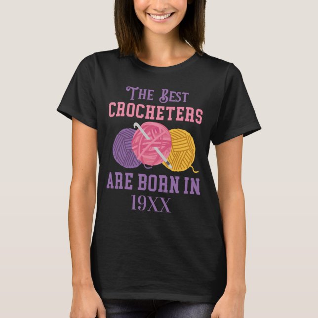 T-shirt Chemise de l'année de naissance personnalisée pour (Devant)