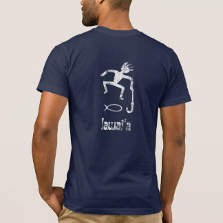 T-shirt Chemise de Lawai'a (pêcheur) Pertroglyph