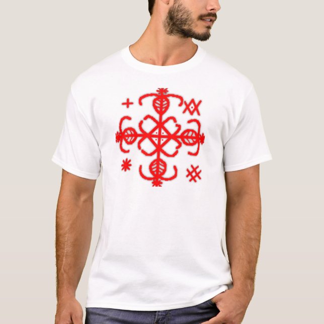 T-shirt Chemise de Legba VeVe de papa (Devant)