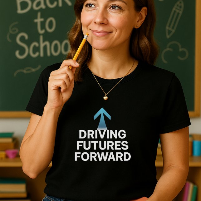 T-shirt Chemise de l'enseignant pour l'avenir; Éducateur (Créateur téléchargé)