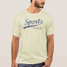 Chemise de l'équipe de sport générique