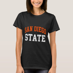 T-shirt Chemise de l'État de San Diego Usa Design Amoureux