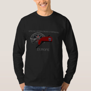 T-SHIRT CHEMISE DE L'EUROPE DE COMMANDE D'OPÉRATIONS