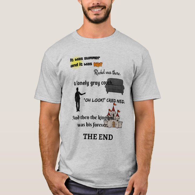 T-shirt Chemise de l'histoire de Chandler (Devant)