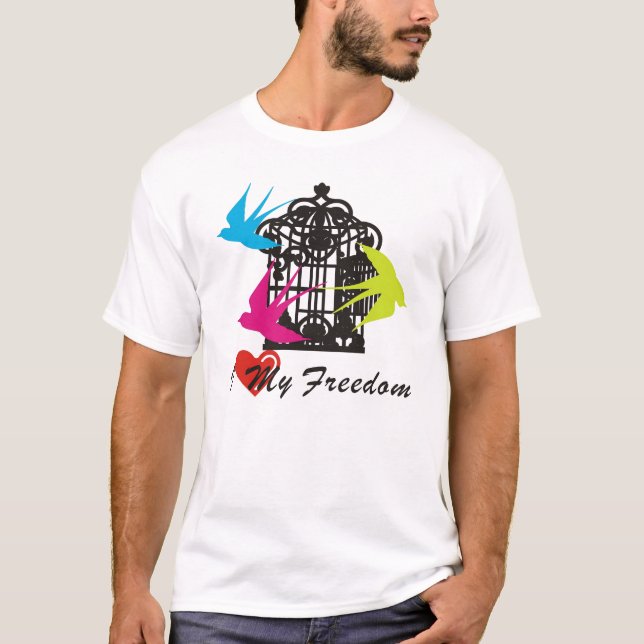 T-shirt Chemise de liberté (Devant)