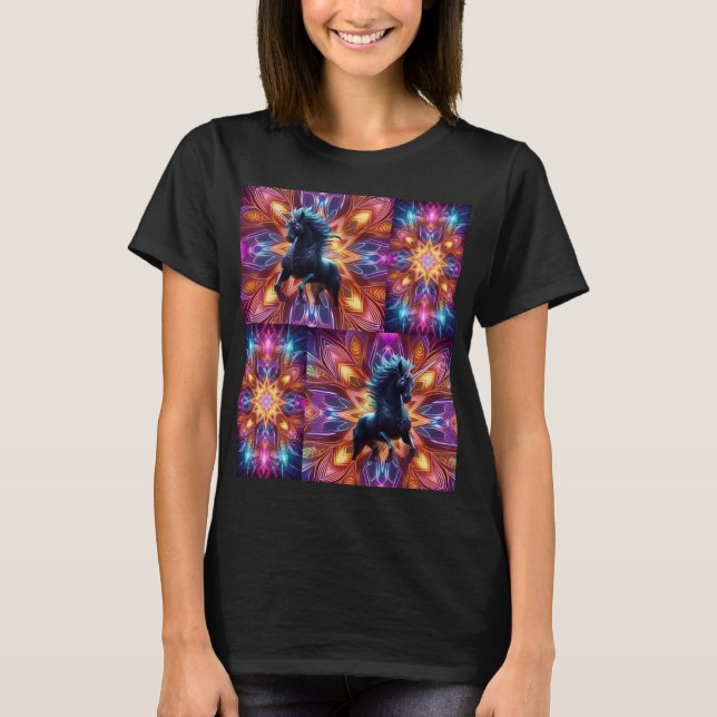 T-shirt chemise de licorne (Devant)