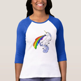 T-shirt Chemise de licorne d'arc-en-ciel