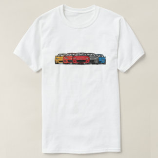T-shirt Chemise de ligne de Mazda Miata des hommes