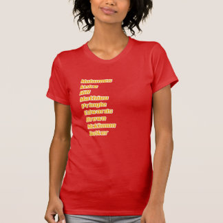 T-shirt Chemise de ligne offensive des chefs de KC