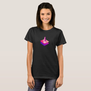T-shirt Chemise de livraison frontale - avec logo Back
