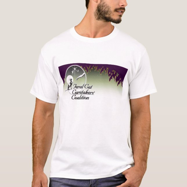 T-shirt Chemise de logo (Devant)