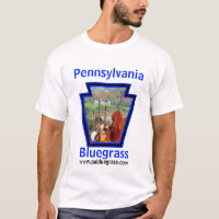 Chemise de logo de Bluegrass de la Pennsylvanie