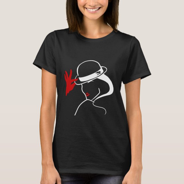 T-shirt Chemise de logo de GPC - noir (Devant)