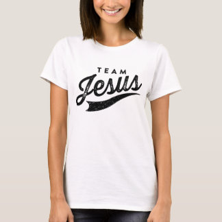 T-shirt Chemise de logo de Jésus d'équipe