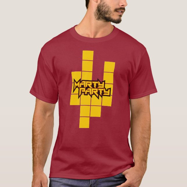 T-shirt Chemise de logo de MARTyPARTy 2-Line (Devant)