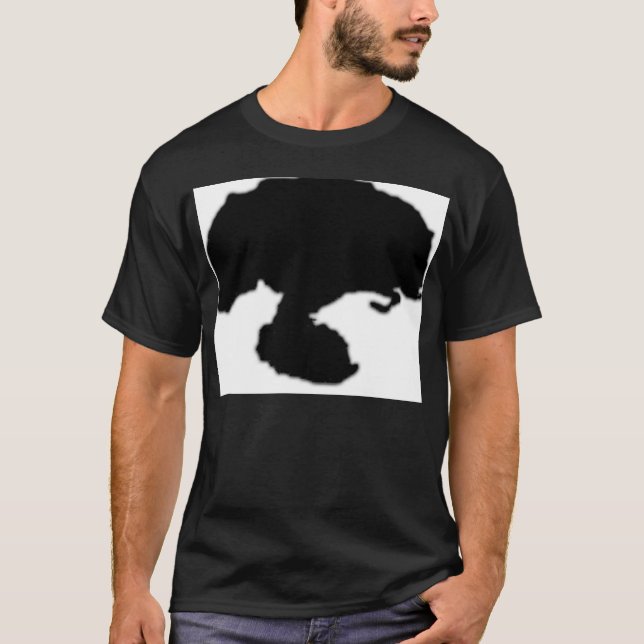 T-shirt Chemise de logo de productions de N2ition (noir) (Devant)