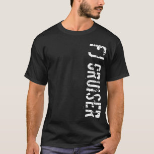 T-shirt Chemise de logo de Vert de croiseur des FJ