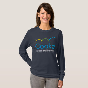 T-shirt Chemise de Long-Douille de Cooke des FEMMES,