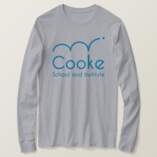 T-shirt Chemise de Long-Douille de Cooke des FEMMES, grise