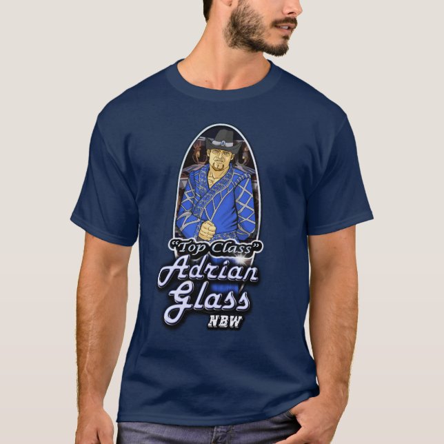 T-shirt Chemise de lutte Adrian Glass NBW (Devant)