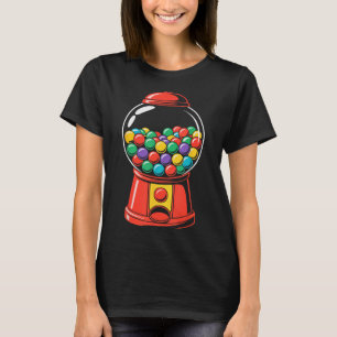 T-shirt Chemise de machine à gumball Hommes adultes Femmes