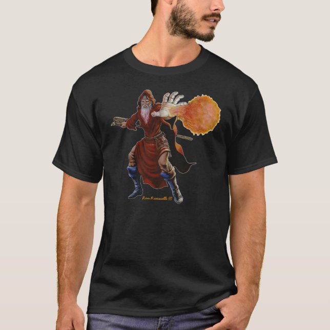 T-shirt Chemise de magicien d'aérolithe (Devant)