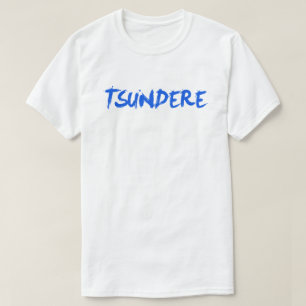 T-shirt Chemise de Manga d'Anime de Tsundere