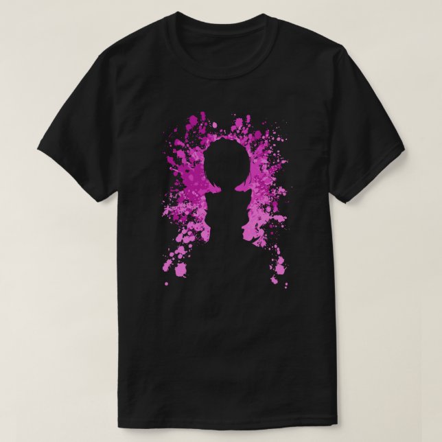 T-shirt Chemise de Manga d'Anime d'éclaboussure de (Design devant)