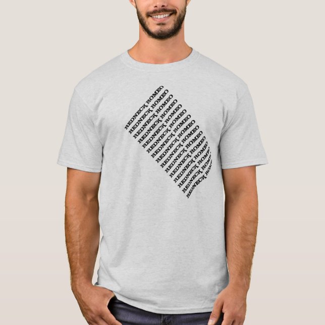 T-shirt Chemise de manuscrit de Romeo de plouc (Devant)