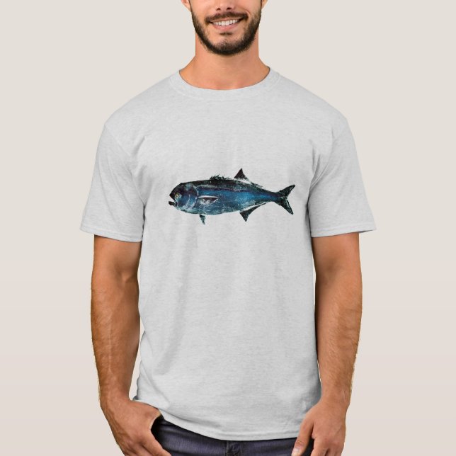 T-shirt chemise de maquereau d'or (Devant)