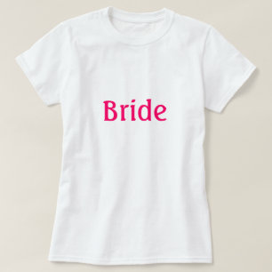 T-shirt Chemise de mariée