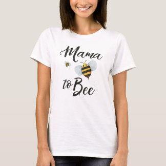 T-shirt Chemise de maternité de maman à bee