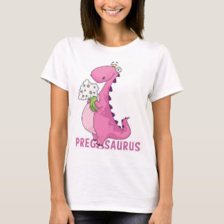 T-shirt Chemise de maternité Pregosaurus