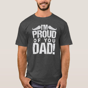 T-shirt Chemise de message papa émotionnel