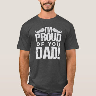 T-shirt Chemise de message papa émotionnel