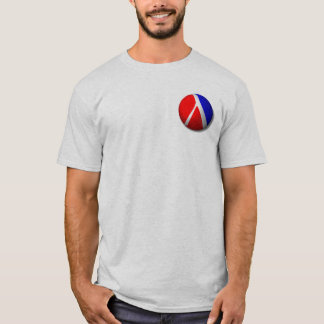 T-shirt Chemise de méta de raquette
