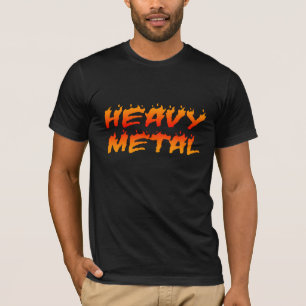 T-shirt Chemise de métaux lourds du feu