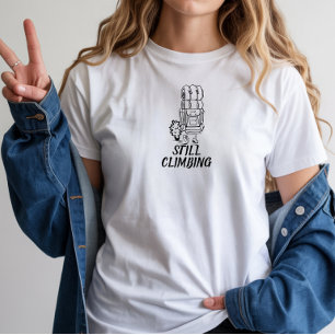 T-shirt Chemise de montagne minimaliste à motif simple